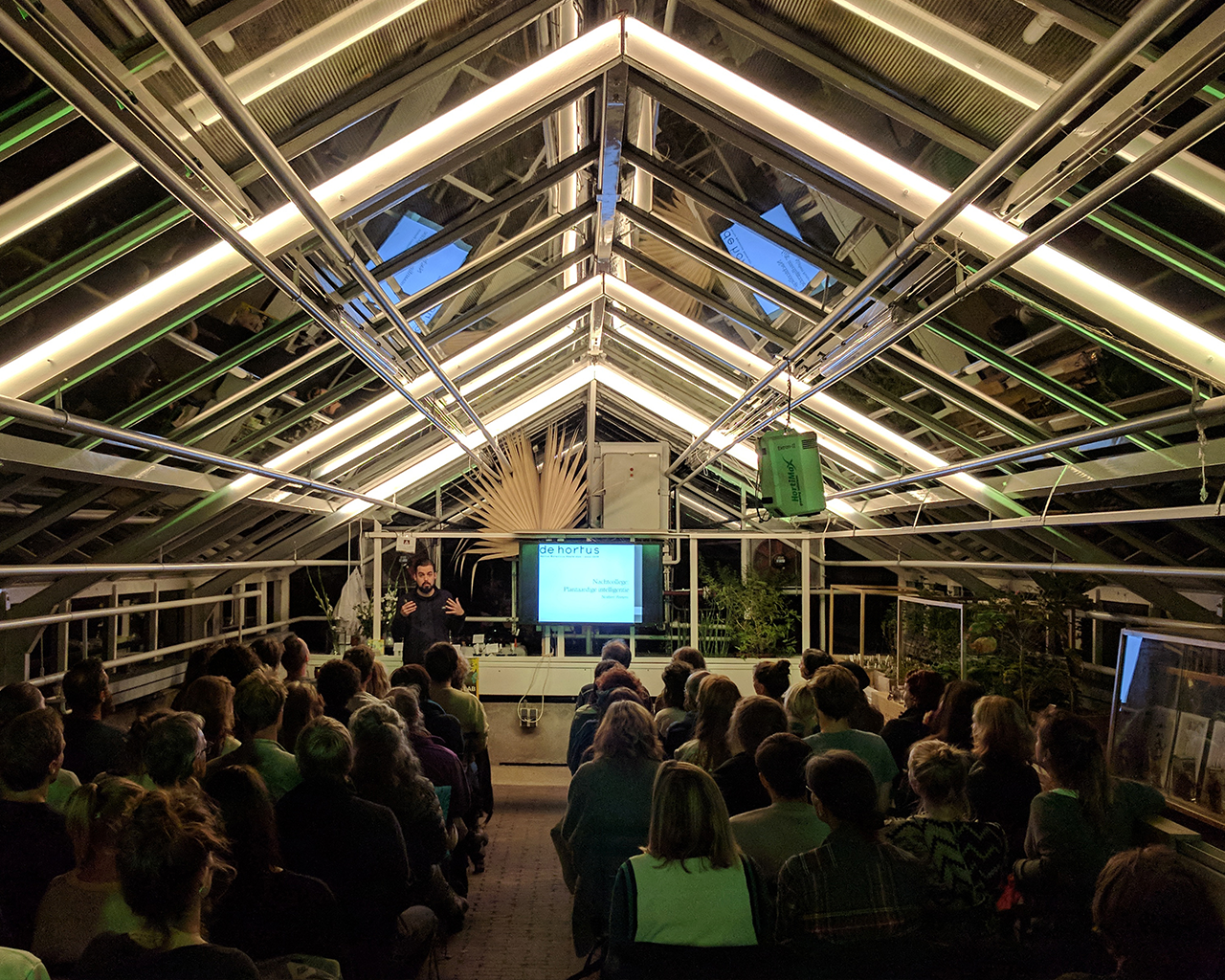 Kaslokaal Hortus Botanicus Amsterdam - spacelab lighting